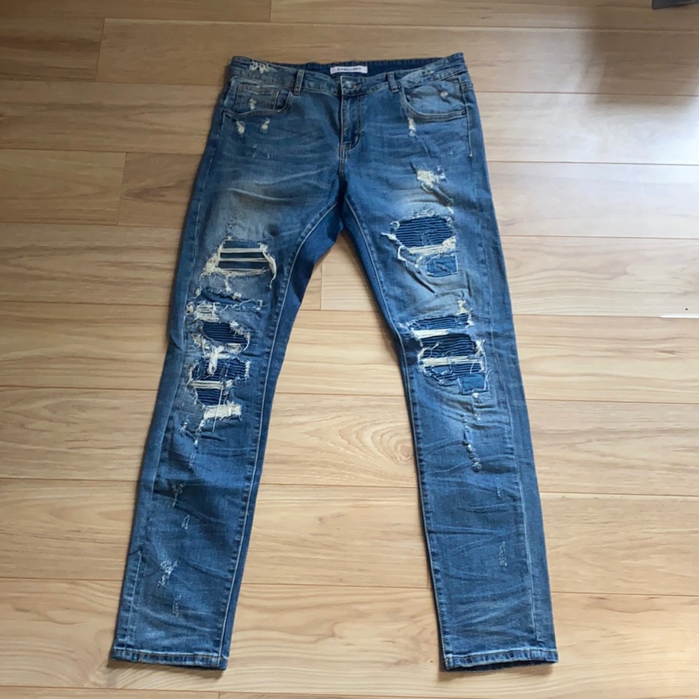 Embellish Skinny Jeans 34